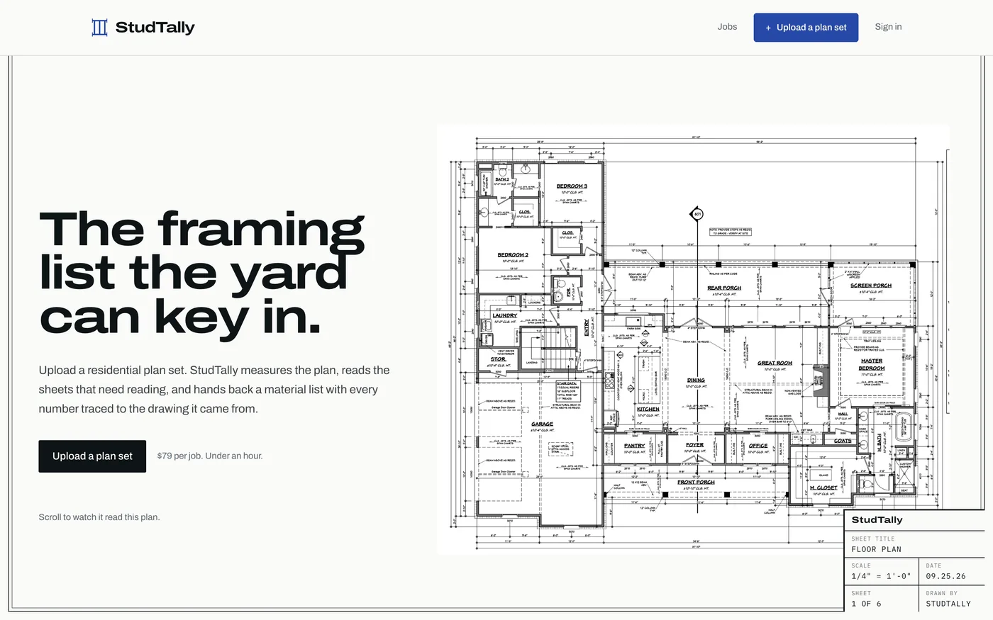 StudTally home page